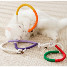 포우타운 고양이 이갈이 마따따비 컬러 로프 셀프 장난감 3종 세트