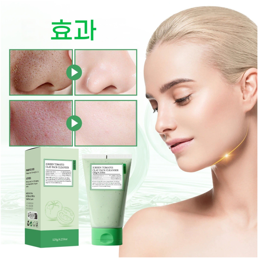 [진정모공케어] 6중 클레이 팩클렌저 | 모공청소 피지각질제거 딥클렌징 쿨링 진정 케어